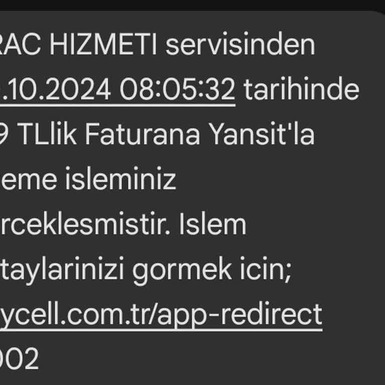 Paycell Yanlışlıkla Tıklanan Reklamla Alınan Ücret