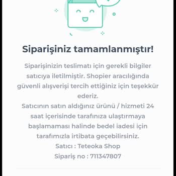Sipariş Takibi Sorunu Ve Ücret İadesi Talebi