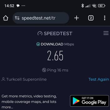 Düşük İnternet Hızı Ve Çözüm Eksikliği