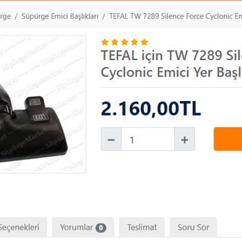 Tefal Süpürge Hortum Sorunu Ve Yedek Parça Eksikliği
