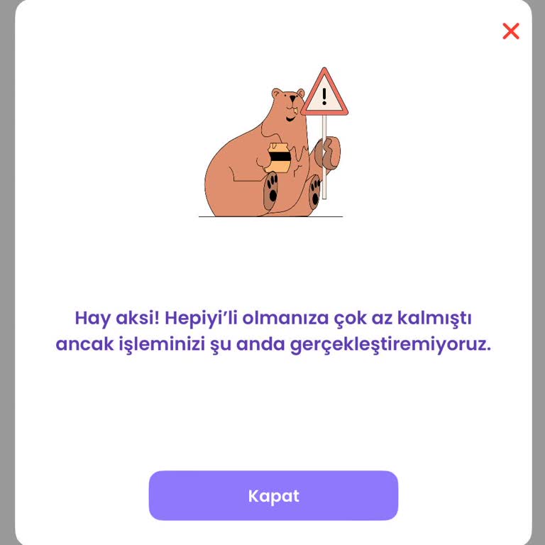 Hepiyi Sigorta'da Trafik Sigortası Teklifi Alamama Sorunu