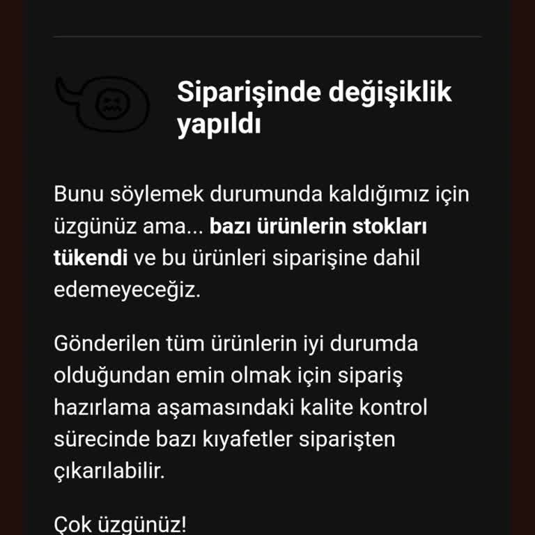 Stokta Olan Ürün Nasıl Tükenir Ve Para İadesi Neden Yapılmaz