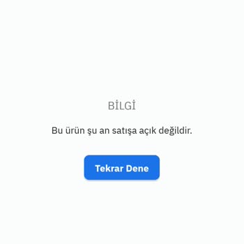 Sipariş Verilen Ürün Stokta Yok Ve Mağaza Yanıt Vermiyor