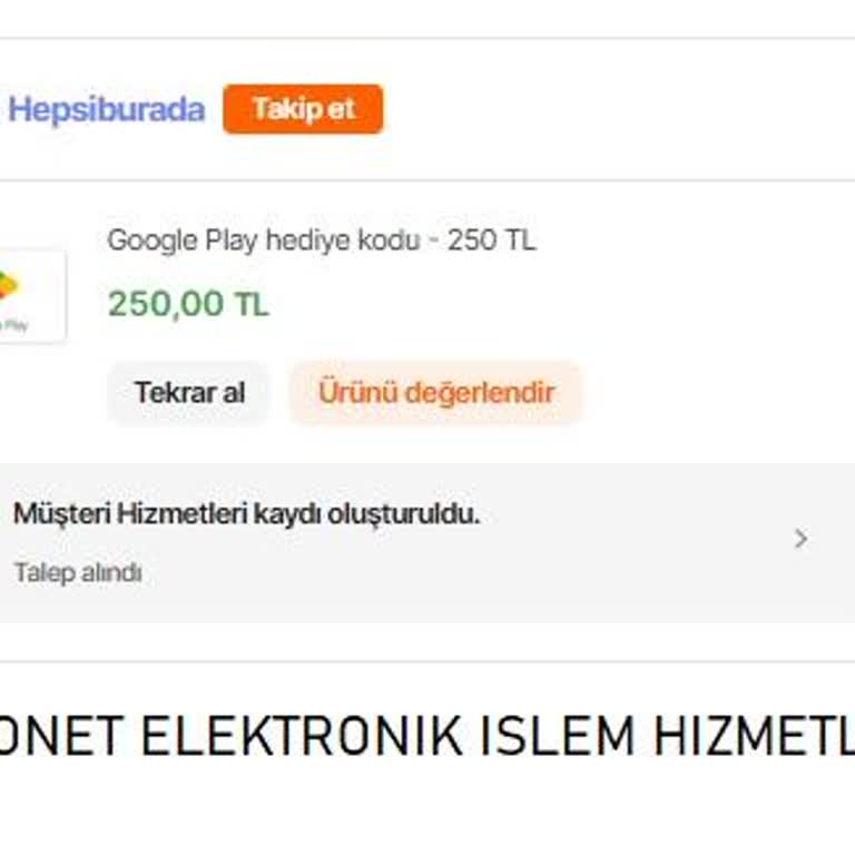 Hepsiburada'dan Apple Store Kodu Alımında Yaşanan Sorunlar