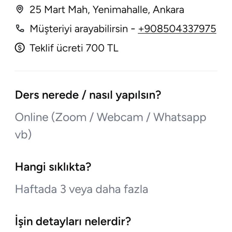 Armut Uygulamasında Yanıltıcı Müşteri Numarası Sorunu
