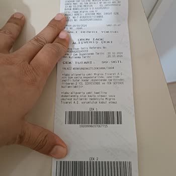 Migros'ta İade Sorunu Ve Müşteri Mağduriyeti