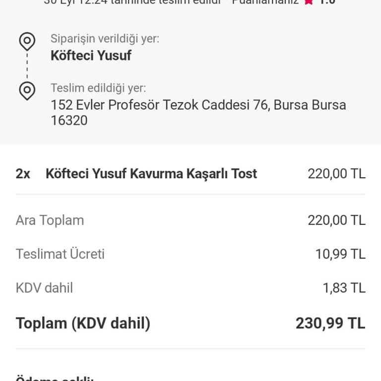 Eksik Sipariş Ve İade Sorunu