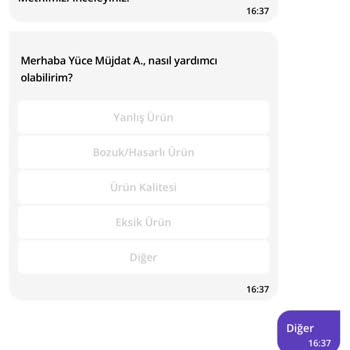 Sipariş Gecikmesi Ve Yetersiz Müşteri Hizmetleri