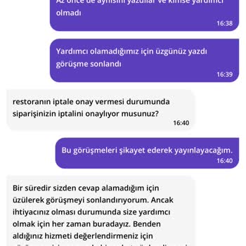 Sipariş Gecikmesi Ve Yetersiz Müşteri Hizmetleri