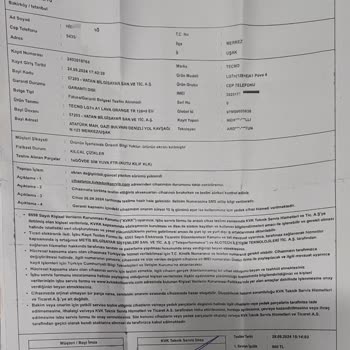 Tekno Cihazımın Ekran Sorunları Çözülmedi