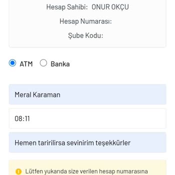 Para Yatırma Sorunu Ve İletişim Kesintisi
