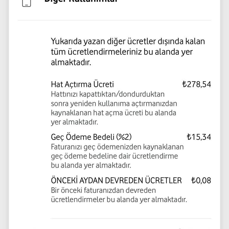 Fatura Gecikme Ücreti Haksız Yüksek Miktarda