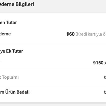 Vodafone Yanlış Faturalandırma Ve Bilgilendirme Eksikliği!