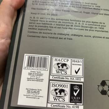 HacıBozanOğulları Küflü Kestane Şekeri Ve Kötü Müşteri Hizmeti