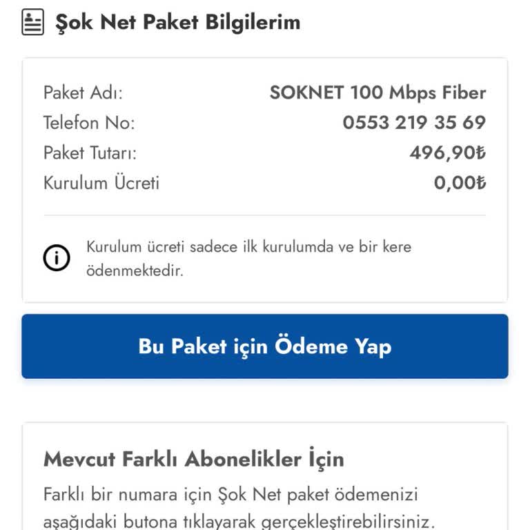 Şok Net'ten Beklenmedik Fiyat Artışı Ve Müşteri Hizmetleri Sorunu