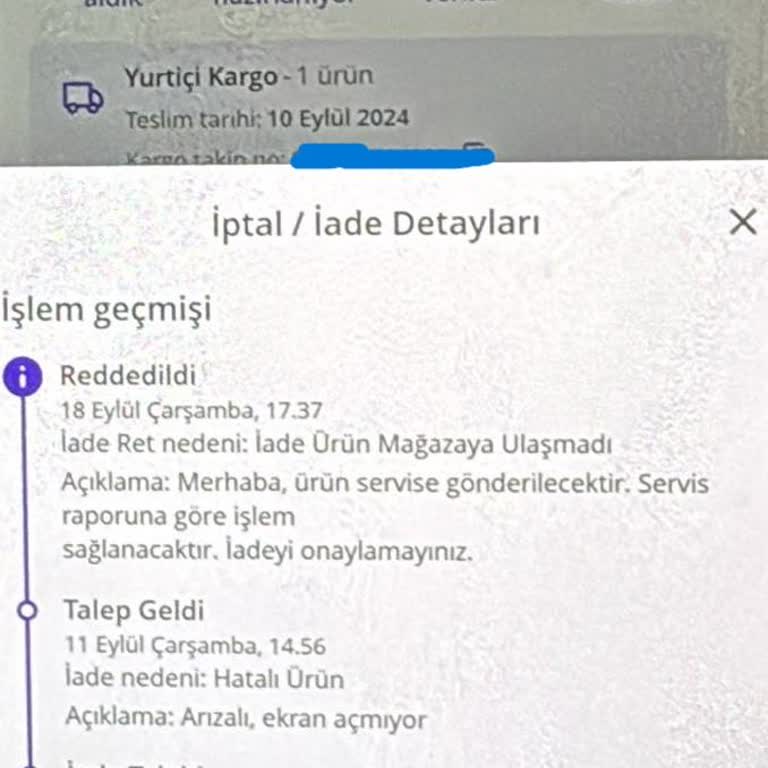 Bozuk Ekran Ve Garanti Sorunu