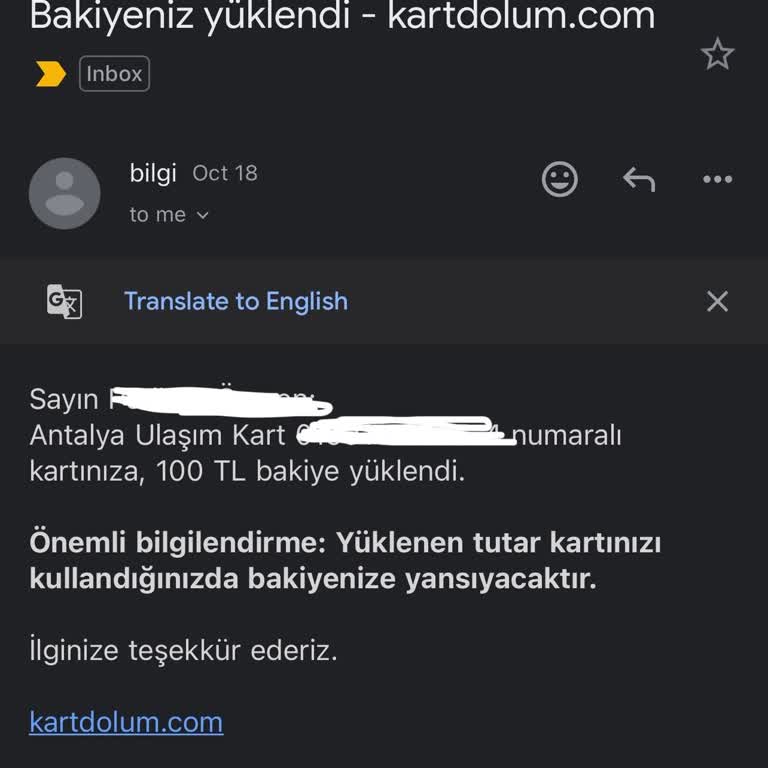Kart Dolumu Yapılmadı, Param İade Edilmiyor!