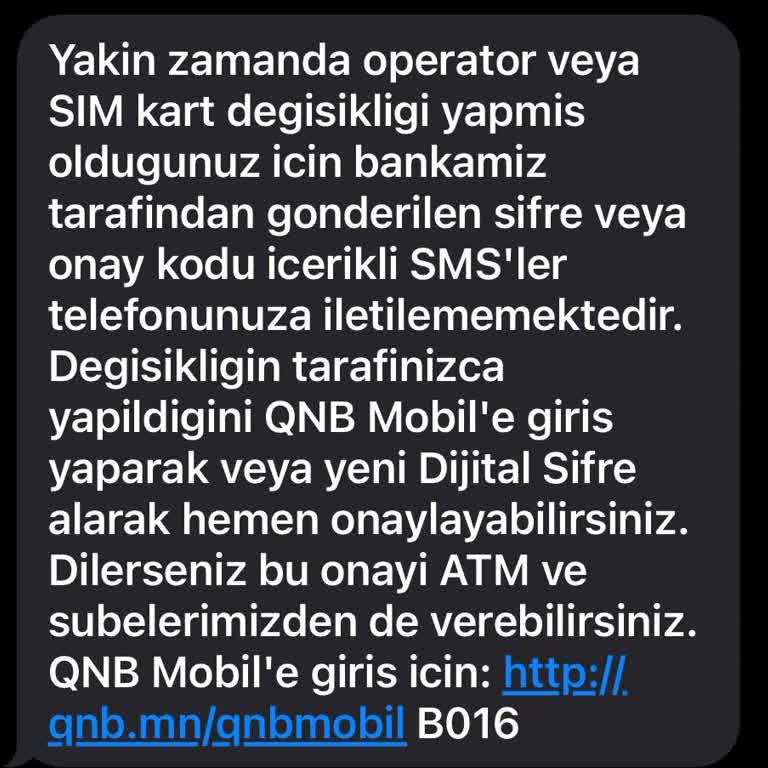 QNB Finansbank Sim Blokesi Ve Şube Erişimi Sorunu