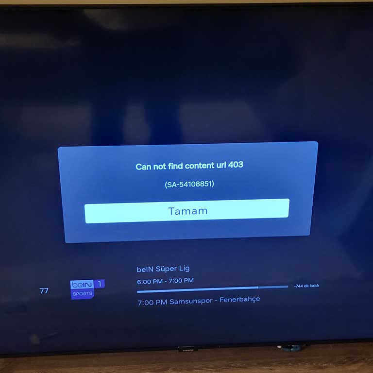 Wi-Fi İle Bein Connect Ve Uygulamalara Erişim Sorunu