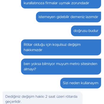 Rötar Nedeniyle Mağduriyet Ve Yetersiz Müşteri Hizmetleri