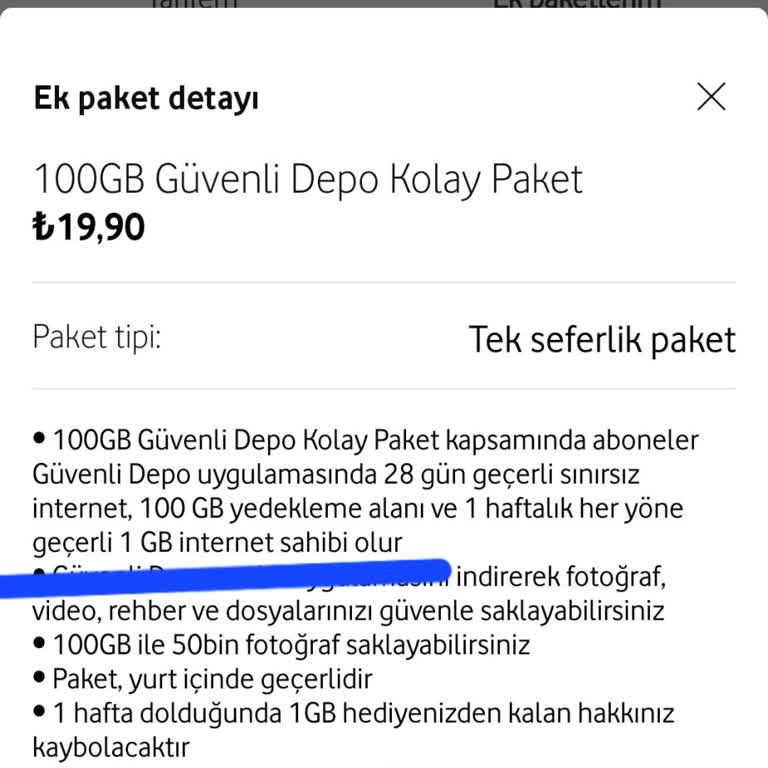 Vodafone Hediye İnternet Kampanyası Sorunu
