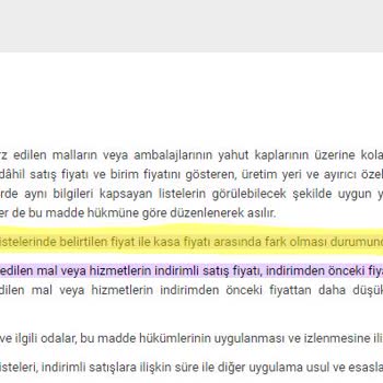 Yanlış Fiyatlandırma Ve İlgisiz Hizmet