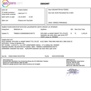 Sipariş Ödemesi Görüntülenmedi, İletişim Sorunu Yaşanıyor