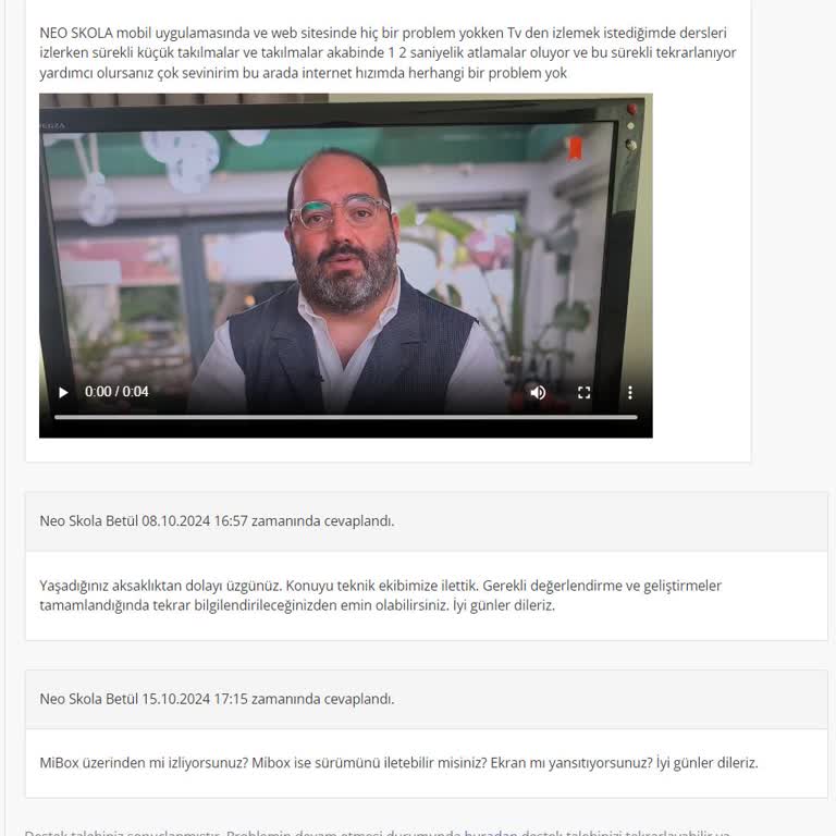 Destek Ekibiyle Uzayan Bekleyiş