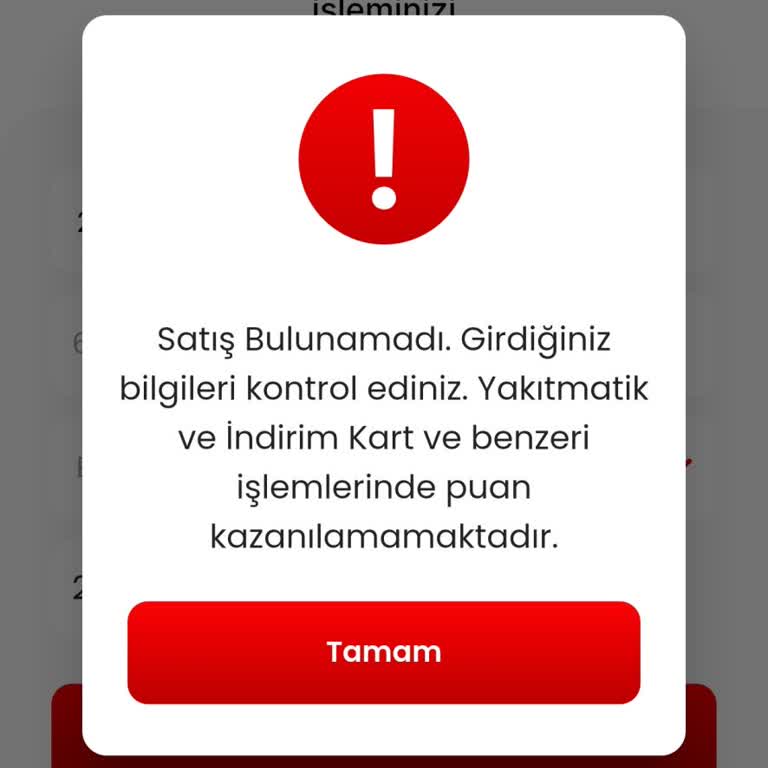 Puan Yükleme Sorunu Ve Müşteri Hizmetleri İlgisizliği