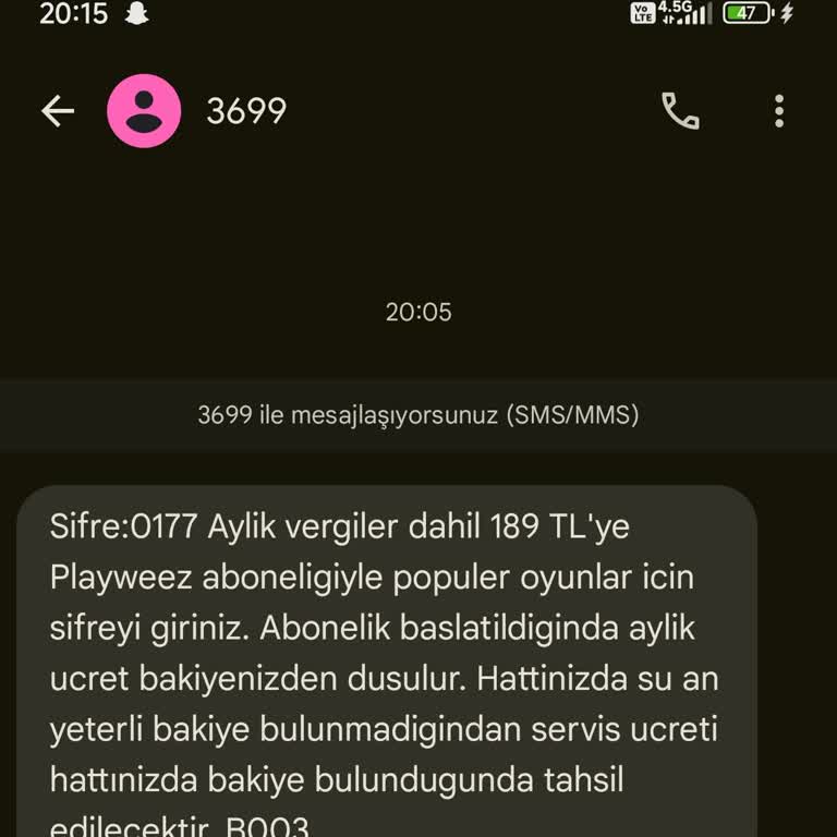 İzinsiz Playweez Üyeliği Ve Beklenmedik Ücretlendirme