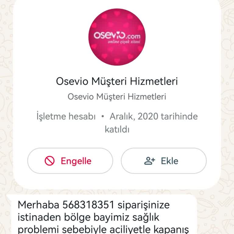 Önemli Günde Teslimat Hayal Kırıklığı: Osevio'nun İlgisizliği