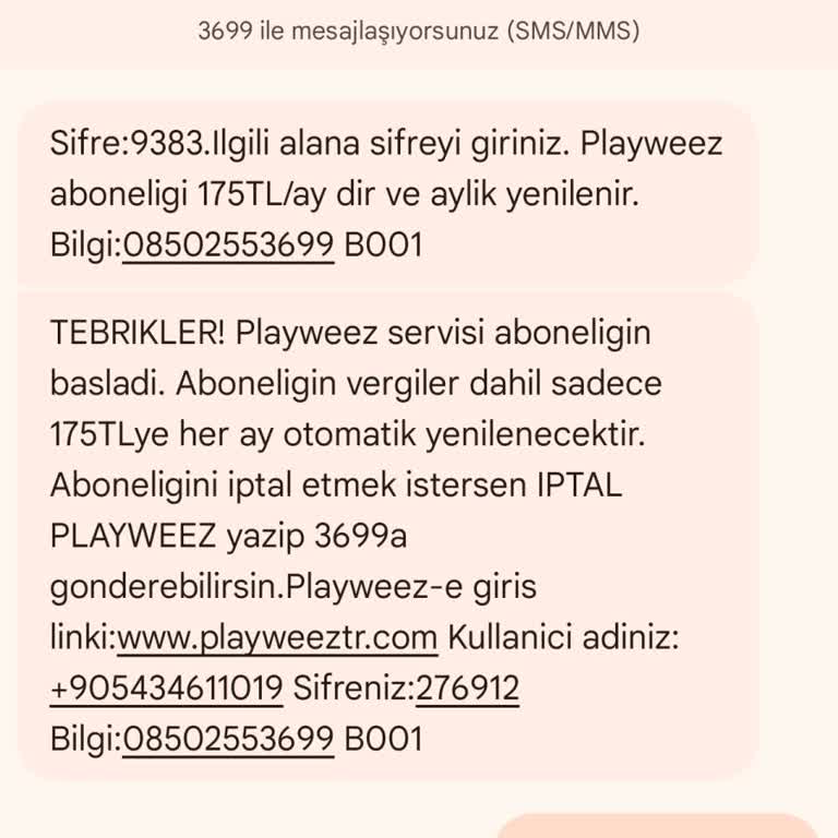 Yanlış Abonelik Ve Ücret İadesi Talebi