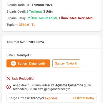 Yanlış Ürün Teslimatı Ve İade Sorunu