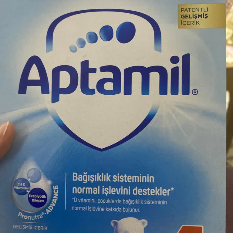 Aptamil Bebek Mamasında Sağlık Sorunu