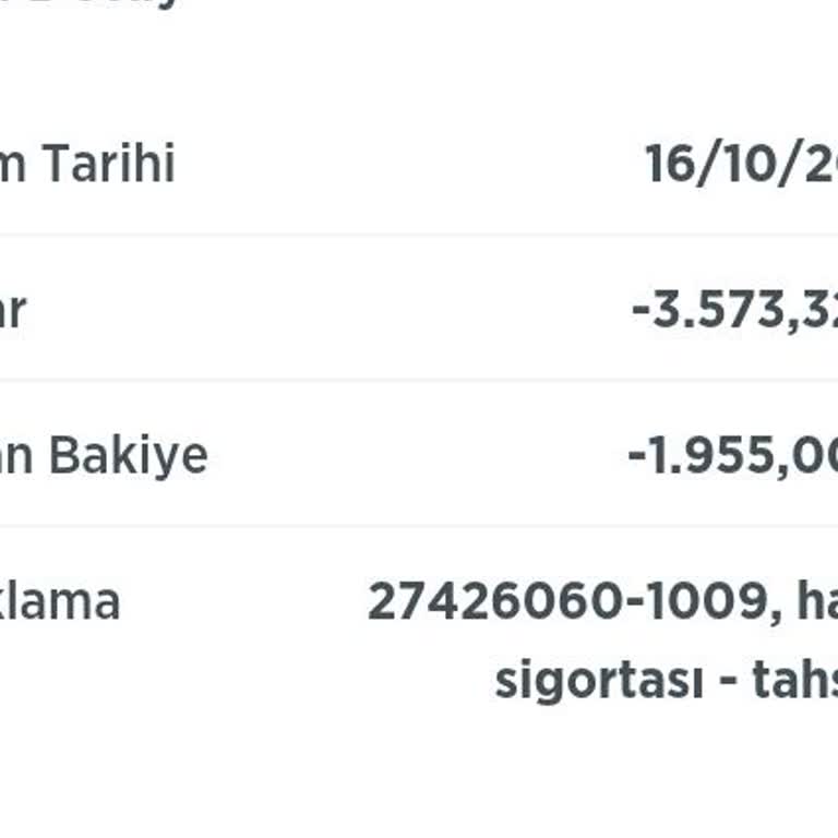 Ziraat Bankası Ve Türkiye Sigortası'ndan Haksız Kesinti