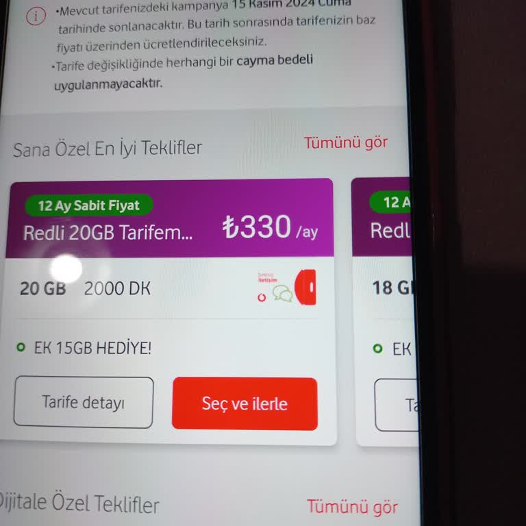 Vodafone'un Fahiş Fiyat Artışı Ve Müşteri Mağduriyeti