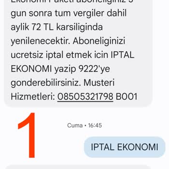 Haksız Üyelik Aidatı Ve Yanıltıcı Bildirimler
