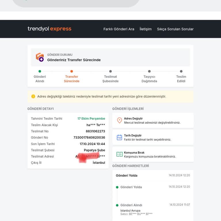 Trendyol Ekspres Kargo Sorunu: 8 Gündür Teslim Edilmeyen Ürün