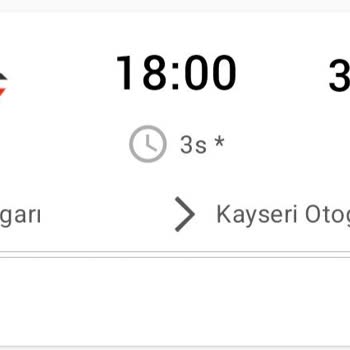 Yanıltıcı Sefer Süresi İle Mağduriyet