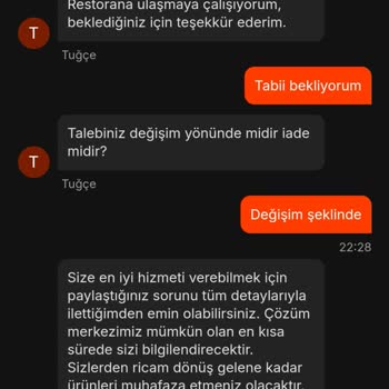 Yanlış Sipariş Ve Yetersiz Destek