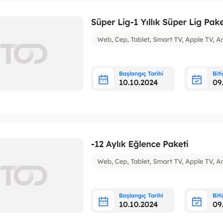 Tod TV'de Yabancı Lig Kanalları Sorunu Ve Müşteri Hizmetleri Çıkmazı