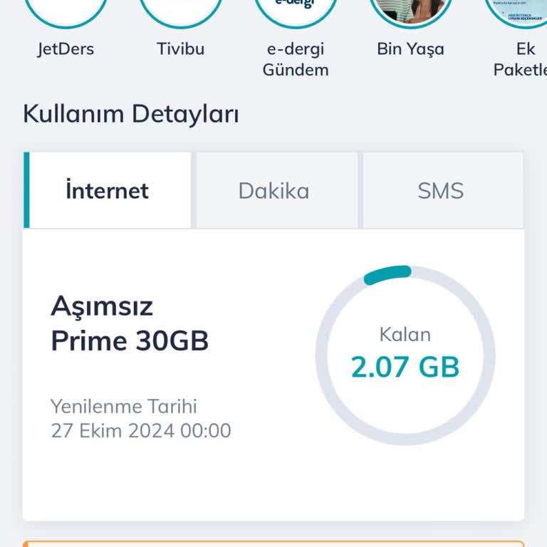 Sınırsız Sosyal Medya Paketi Sorunu
