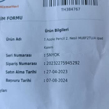 Teknosa Ve Garanti Servisi Arasında Çelişkili Apple Pencil Süreci