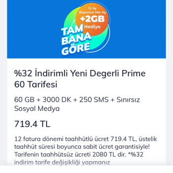Türk Telekom Prime Tarifesinde Şok Edici Fiyat Artışı