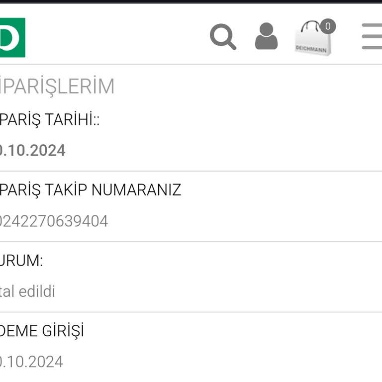 İptal Edilen Siparişin Ücreti İade Edilmedi