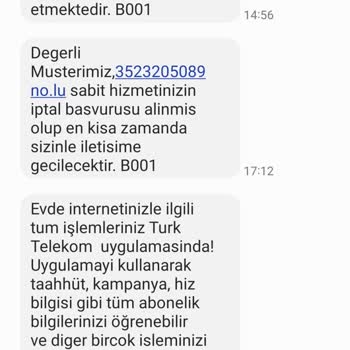 Türk Telekom'un Sözleşme İhlali Ve Müşteri Mağduriyeti