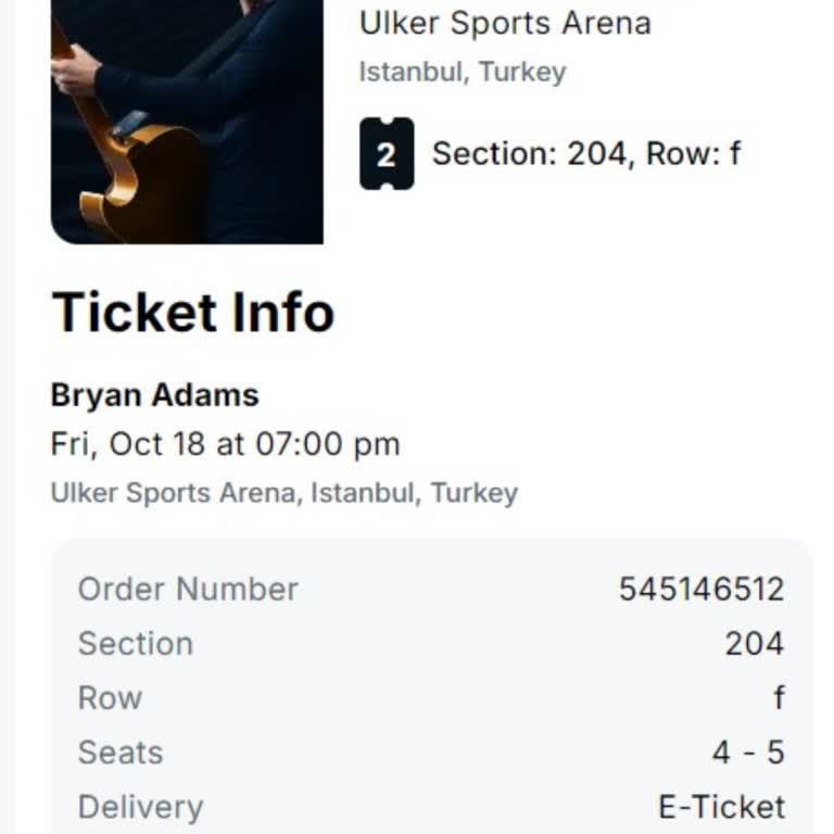 Konser Biletleri Gönderilmedi: Müşteri Hizmetleri Hayal Kırıklığı