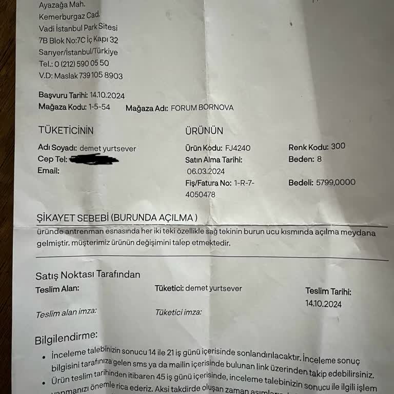 Nike Ayakkabının Kalitesi Hayal Kırıklığı Yarattı