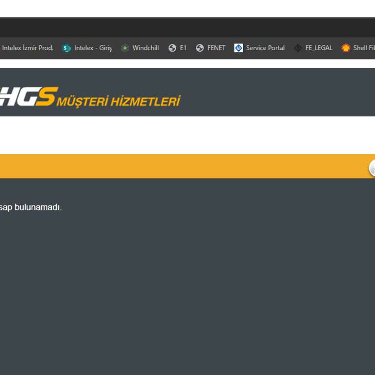 HGS Hesap Erişimi Ve Müşteri Hizmetleri Çıkmazı