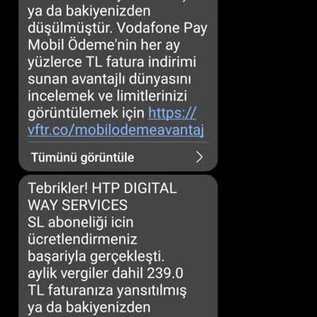 Mobil Ödeme Hatası Ve Ücret İadesi Talebi